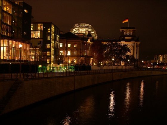 Blick auf den Reichstag