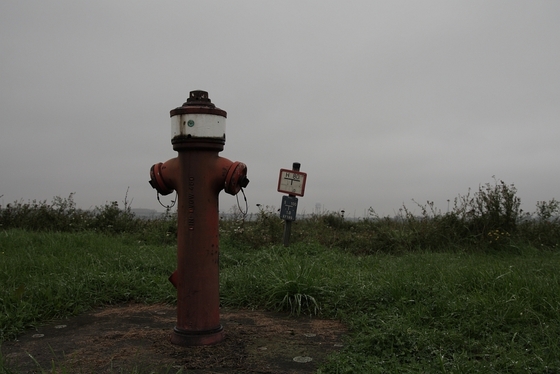 Hydrant, Anschlussschild