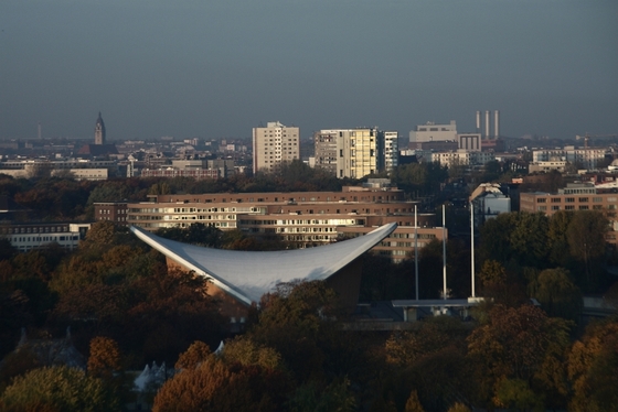 Haus der Kulturen der Welt aus der Entfernung